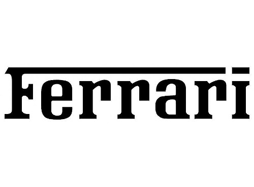 Autocollant Vinyle Latéral Logo Ferrari pour Voitures Ferrari