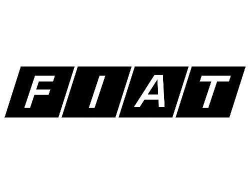 Autocollant en vinyle logo Fiat