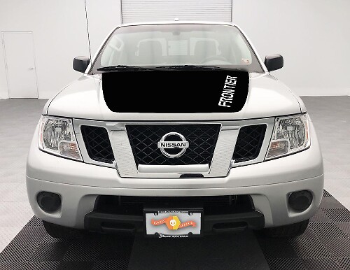 NISSAN Frontier HOOD Wrap pour 2005-2018 GRAPHIC BLACKOUT
