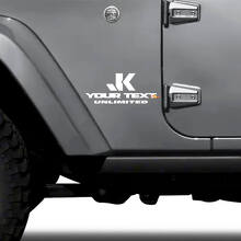 Autocollant pour Jeep Wrangler Unlimited CJ TJ YK JK XJ 2