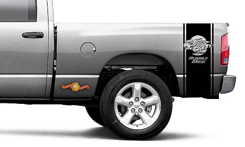 Kit d'autocollants vinyle bande latérale Rumble Bee pour Dodge Ram 1500 2500