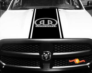 Dodge Ram 1500 2500 3500 Vinyl Racing Stripe Mopar Capot Stickers Autocollants #27
