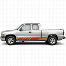 Bandes Vinyle Incliné pour Portière de Course et Bas de Caisse pour Chevrolet Silverado 1500 GMT800 1999-2007_4