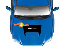 Autocollant en vinyle noir pour prise d'air capot TRD Pro Toyota Tacoma 2016-2020_3
