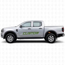 Kit de décalcomanies en vinyle lettrage personnalisé pour porte Musclecar Ranger Wildtrak 2016-2018_3