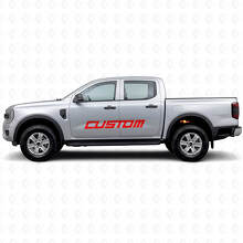 Kit de décalcomanies en vinyle lettrage personnalisé pour porte Musclecar Ranger Wildtrak 2016-2018_4