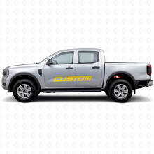 Kit de décalcomanies en vinyle lettrage personnalisé pour porte Musclecar Ranger Wildtrak 2016-2018_5