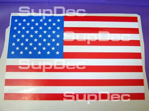 Autocollants de fenêtre de voiture drapeau américain USA