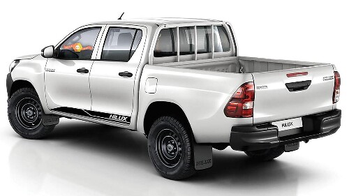 2X Toyota Hilux côté jupe Vinyle Décalcomanies graphique rallye autocollant -1
