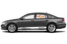Autocollants en vinyle pour Volkswagen Passat Wolfsburg B2 B3 B4 B5 B6 B7 B8 CC
 2