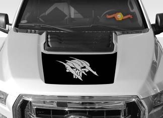 FORD F-150 Raptor Punisher SVT Hood Graphics 2015-2019 - Autocollants Ford Racing Stripe - 2
