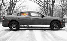 Autocollants en vinyle à rayures pour panneau à bascule de course pour Dodge Charger SXT
 2