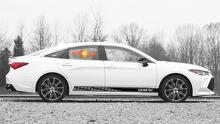 Autocollants en vinyle à rayures pour panneau à bascule de course pour Toyota Avalon
 3