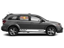 Autocollants en vinyle à rayures pour panneau à bascule de course pour Dodge Journey
 4