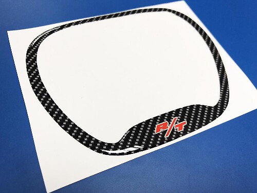 Anneau de garniture de volant R/T avec décalcomanie bombée pour Dodge Challenger et Charger