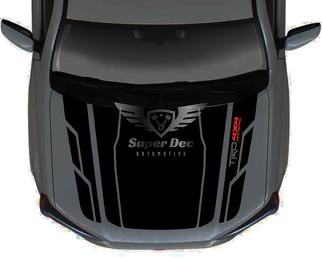 Autocollant de décalque de capot en vinyle pour TRD 4Runner 4x4 PRO Sport Off Road adapté à la 5ème génération NO Scoop!
