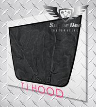 Personnalisé Jeep Wrangler occultant carte topographique voyage d'aventure vinyle capot autocollant décalcomanie TJ LJ JK JL Gladiator illimité
 2
