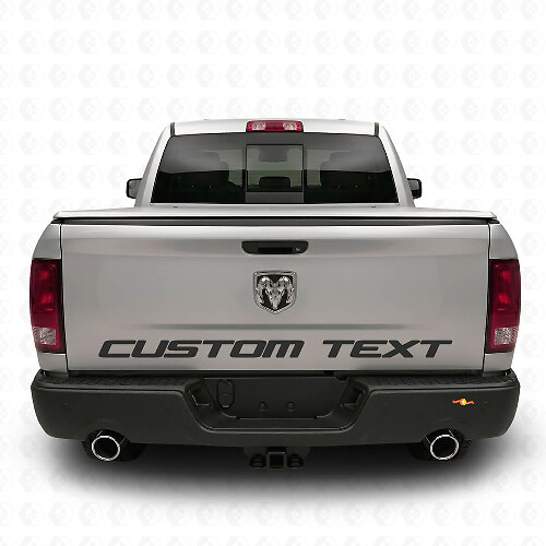 Autocollant vinyle personnalisé pour les côtés et la porte arrière du Dodge Ram Power Wagon
