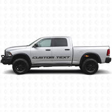 Autocollant vinyle personnalisé pour le côté et la porte arrière de Dodge Ram Power Wagon_4