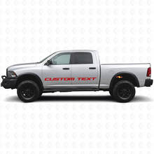Autocollant vinyle personnalisé pour le côté et la porte arrière de Dodge Ram Power Wagon_6