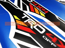 Autocollants en vinyle Vintage Old Style Stripes TRD 4x4 PRO Sport Off Road Bed Side, adaptés à Tacoma 13-24 ou Tundra 13-24
 2