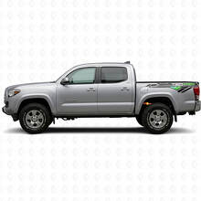 Autocollant Vinyle Latéral Arrière Style Vintage TRD 4x4 Pour Tacoma Tundra_3