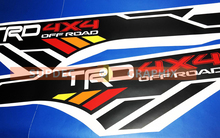 Autocollants en vinyle Vintage Old Style Stripes TRD 4x4 PRO Sport Off Road Bed Side, adaptés à Tacoma 13-24 ou Tundra 13-24
 3