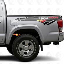 Autocollant Vinyle Latéral Arrière Style Vintage TRD 4x4 Pour Tacoma Tundra_4