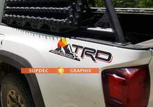 Autocollant vinyle TRD Off Road Mountain Sunset pour tablette de lit Toyota Tacoma_2