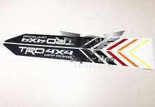 Autocollants vinyle bandes latérales arrière TRD 4x4 tout-terrain pour Toyota Tacoma Tundra_2