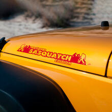Autocollants vinyles personnalisés de capot édition Sasquatch pour Jeep Wrangler_3