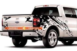 MUD SPLASH GRAPHICS Autocollants en vinyle pour camion pick-up Ford f-150
