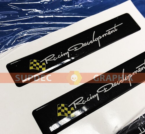Badge universel Racing Development pour Toyota Tundra