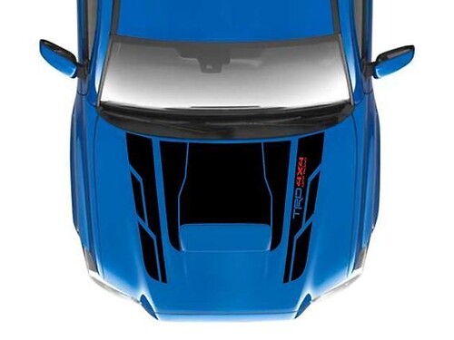 Autocollant Vinyle Décoratif Capot Style TRD pour Toyota Tacoma 2016-2020