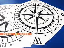 Paire d'autocollants en vinyle pour porte latérale de lit Compass 14