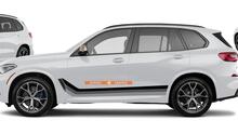 Bandes Vinyle M couleurs pour BMW X5 M50 G05 Style monochrome et allemand au choix
 3