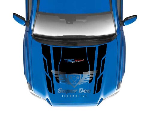 Autocollant en vinyle pour capot TRD Sport Racing Development pour Toyota Tacoma 2016-2020