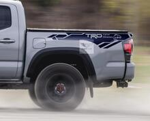 TRD Trout Edition 4x4 PRO Sport Off Road Side Autocollants en vinyle pour Tacoma 2013 - 2020 ou Tundra 2013 - 2020
 2