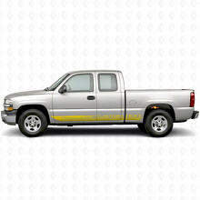 Bandes adhésives personnalisées pour encadrement de porte et bas de caisse pour Chevrolet Silverado 1500 GMT800 1999-2007_3