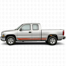 Bandes adhésives personnalisées pour encadrement de porte et bas de caisse pour Chevrolet Silverado 1500 GMT800 1999-2007_4