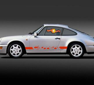 Autocollant latéral Porsche 911 Carrera Stripes Sticker
