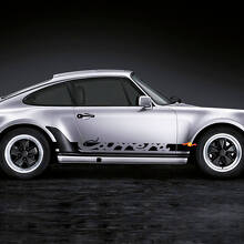 Porsche 911 Carrera rayures autocollant latérale
 2
