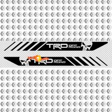 Autocollant Vinyle TRD Off Road Punisher Skull pour Porte de Lit Toyota Tacoma 2013-2020_2