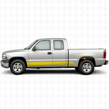 Bandes de Vinyle Contour Parallèle pour Porte & Bas de Caisse pour Chevrolet Silverado 1500 GMT800 1999-2007_3
