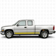 Bandes Vinyle Topographiques pour Portières & Bas de Caisse Chevrolet Silverado 1500 GMT800 1999-2007_3