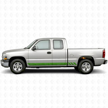 Bandes Vinyle Topographiques pour Portières & Bas de Caisse Chevrolet Silverado 1500 GMT800 1999-2007_6
