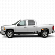 Bandes en vinyle pour porte et panneau bas Alpine Ridge pour Chevrolet Silverado 1500 GMT900 2007-2013_2