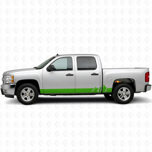 Bandes en vinyle pour porte et panneau bas Alpine Ridge pour Chevrolet Silverado 1500 GMT900 2007-2013_6