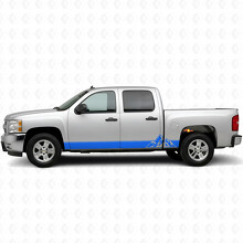 Bandes vinyle à couches multiples pour portes et bas de caisse Chevrolet Silverado 1500 GMT900 2007-2013_5