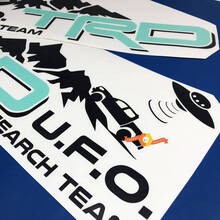 Paire de TRD UFO Research Team Side Vinyl Decs Stickers pour Toyota Tacoma 2 Couleurs
 3